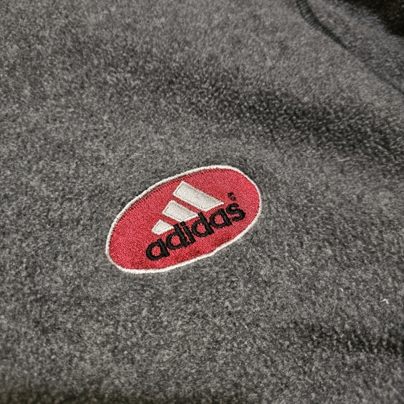 Vintage Adidas Fleece Quarter Zip Jacket - Picture 3 of 5